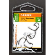 Гачки для риби, GC Carper, 7шт/уп, колір BN, розмір №4